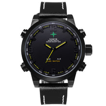 Men Led Digital Watch Military Male Sports Watch Analog Digital-watch LED Stainless Steel Outdoor Quartz Men Watches 2017 Whatch