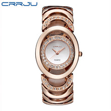 Gold Watch Women Luxury Brand bracelet Ladies Quartz-Watch Gifts For Girl Full Stainless Steel Rhinestone wristwatches whatch