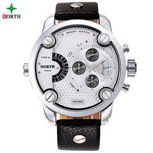 Men Sports Watch 2017 Hodinky Whatch Men Brand Quartz Watch Sport Waterproof Leather Military Sport Watches Men Relojes Hombre