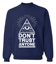 2017 Dont Trust Anyone all seeing eye men sweatshirt autumn winter fashion streetwear hoodies plus size tracksuit brand clothing