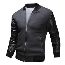 2017 New Baseball Uniform Jacket Fight Skin Warm Washed Leather Men's Clothing High Quality Casual Men Jacket Coat F15