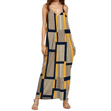 Pregnant women dress Summer Fashion Dresses clothes for pregnant women Print V Neck Sleeveless Long Dress Drop ship