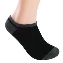 5 Pairs Men Bamboo Fiber Loafer Boat socks 24-27cm Breathable Invisible Liner Low Cut No Show Solid Socks