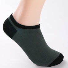 5 Pairs Men Bamboo Fiber Loafer Boat socks 24-27cm Breathable Invisible Liner Low Cut No Show Solid Socks