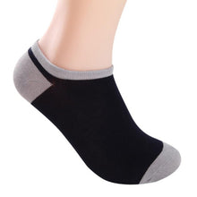 5 Pairs Men Bamboo Fiber Loafer Boat socks 24-27cm Breathable Invisible Liner Low Cut No Show Solid Socks