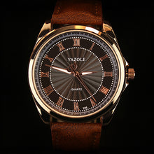 Mens Watches Top Brand Luxury 2017 YAZOLE Business Wrist Watch Men Male Clock Whatch Quartz watch Gold Relogio Masculino C
