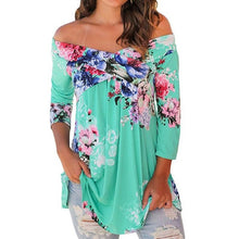 Floral Print Autumn Blouse 2017 Women Long Sleeve Shirt Blouses Long Tops offshoulder bluse Blusas Vintage Tops Women Clothing