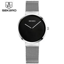 2017 new watch ladies sekaro 6.5mm quartz watch women fashion dress clothing bracelet top brand stainless steel waterproof watch