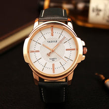 YAZOLE Business Watches 2017 Mens Watches Top Brand Luxury Watch Men Gold Quartz-watch Analog Clock Male Relogios Masculino C