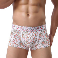 Mens Low-waisted Underwear Men Boxer Briefs Pouch Soft Underpants