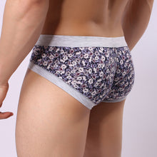 Men Elastic Underwear Boxer Briefs Shorts Bulge Pouch Soft Underpants BU L