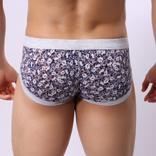 Men Elastic Underwear Boxer Briefs Shorts Bulge Pouch Soft Underpants BU L