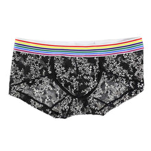 Men Transparent Underwear Boxer Briefs Shorts Bulge Pouch Underpants BK L