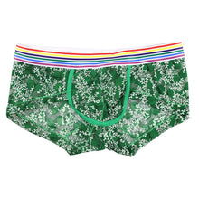 Men Transparent Underwear Boxer Briefs Shorts Bulge Pouch Underpants BK L