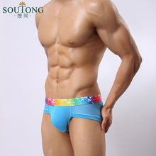 Mens Sexy Cotton Underwear shorts men boxers underpants Soft Briefs