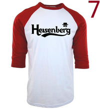 hipster top three-quarter sleeve T Shirt Men 2017 funny Breaking Bad raglan brand clothing camisetas hip-hop cotton fitness tees