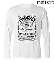 Fashion Breaking Bad man's white kpop harajuku Men long sleeve t-shirt 2017 autumn harajuku casual hip-hop brand clothing mma