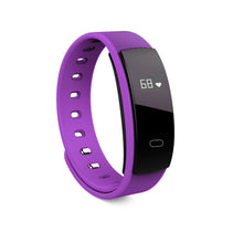 QS80 Smart Bracelet Waterproof Sports Wristband Gesture Wake-up Blood Pressure Heart Rate Monitor Sleep Monitor Fitness Tracker Pedometer for Android 4.3 IOS 7.0