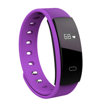 QS80 Smart Bracelet Waterproof Sports Wristband Gesture Wake-up Blood Pressure Heart Rate Monitor Sleep Monitor Fitness Tracker Pedometer for Android 4.3 IOS 7.0