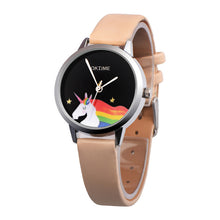 OKTIME Women's watches Fashion Casual Cute Girls Leather Band Analog Alloy Quartz Wrist whatch A20