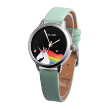 OKTIME Women's watches Fashion Casual Cute Girls Leather Band Analog Alloy Quartz Wrist whatch A20