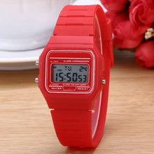 New Fashion Geneva Candy Colors Silicone Couple Watch digital watch square military men/women dress sports watches whatch women