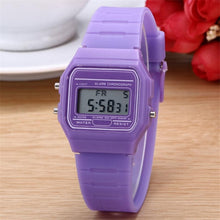 2018 New Fashion Black silver Couple Watch digital watch square military men/women dress sports watches whatch women Silver