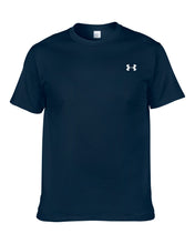 Solid color t-shirt round neck short sleeve cotton blank advertising shirt overalls