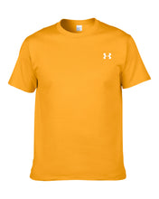 Solid color t-shirt round neck short sleeve cotton blank advertising shirt overalls