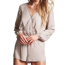Fashion New Womens Sexy Long Sleeved Jumpsuit Girls Casual Clothes