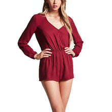 Fashion New Womens Sexy Long Sleeved Jumpsuit Girls Casual Clothes