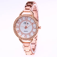 2017 new fashion casual double crystal women watches brand luxury Simple Clothing with ladies quartz watch relogio feminino